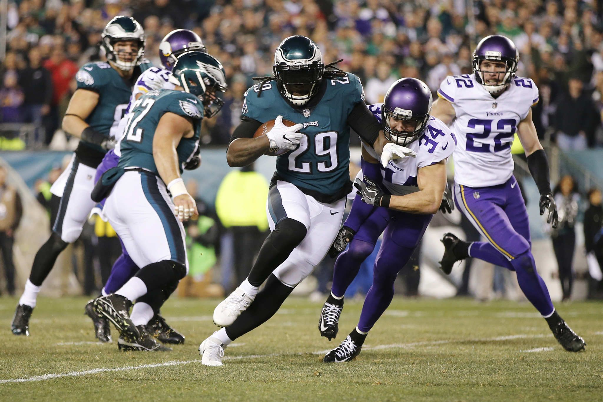 LeGarrette Blount - NFC Championship - Minnesota Vikings v