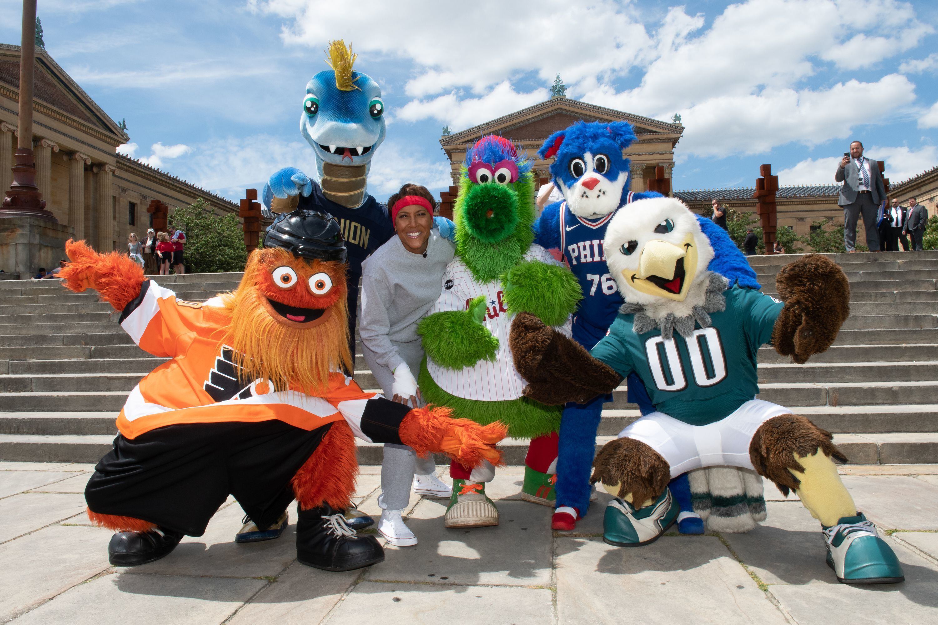 Gritty vs. Phillie Phanatic vs. Swoop: Who is the best Philadelphia mascot?  