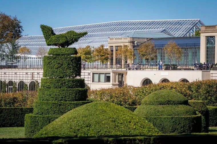 Longwood Gardens has just completed a dazzling new conservatory to house its collection of Mediterranean plants. Designed by Weiss/Manfredi, the white steel structure is a modernist counterpoint to Longwood's traditional classical architecture.