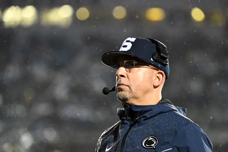 Penn State head coach James Franklin leaves the judgment of what constitutes a successful season to others.