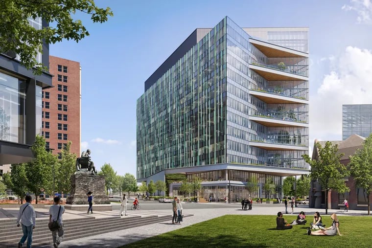 Gensler has designed a new lab building for Brandywine Realty Trust at 31st and Market that is meant to be pandemic proof.