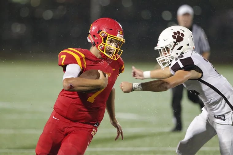 Haverford High quarterback Jake Ruane will play a key role in the outcome of Friday night's game against Central League rival Ridley.