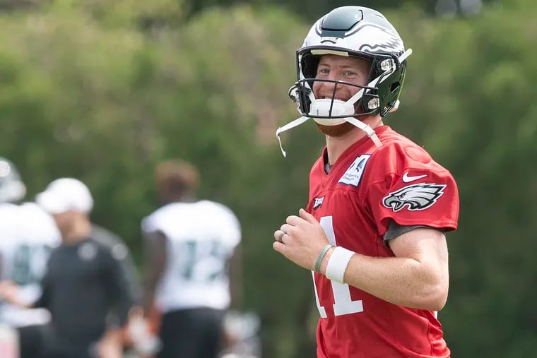Carson Wentz, Eagles agree to four-year contract extension