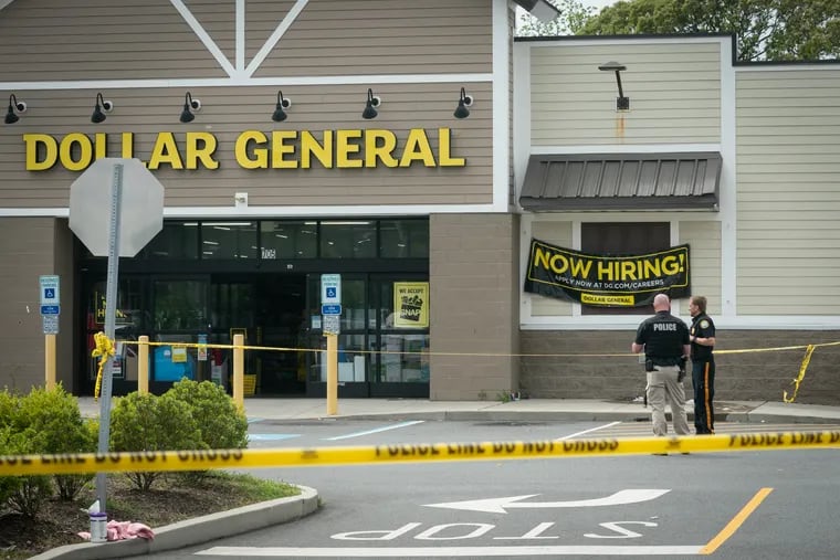 A police shooting on Tuesday was under investigation at the corner of New Road and California Avenue in Absecon, N.J.