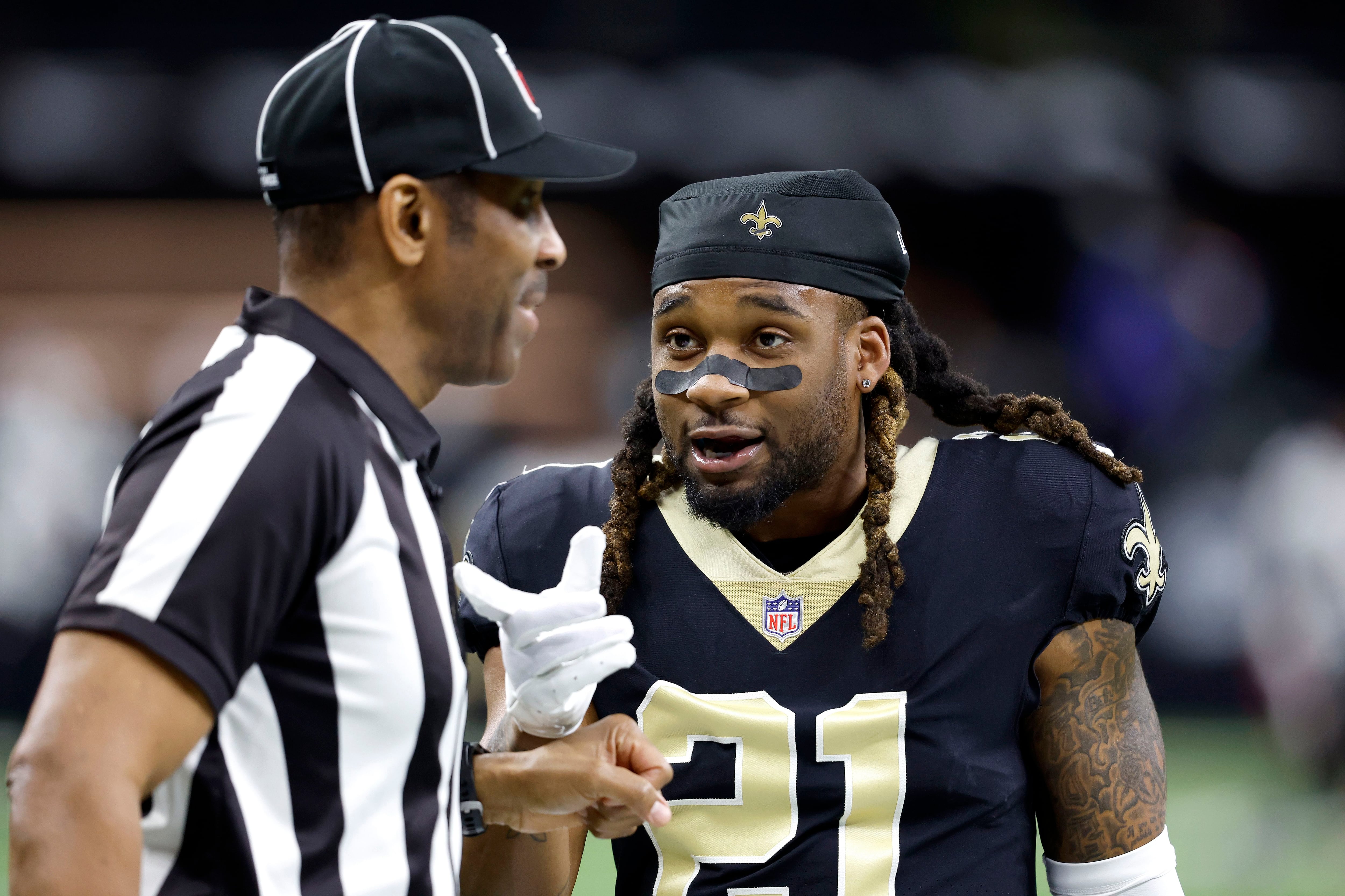 New Orleans Saints Game-Used Football vs. Atlanta Falcons on December 18  2022