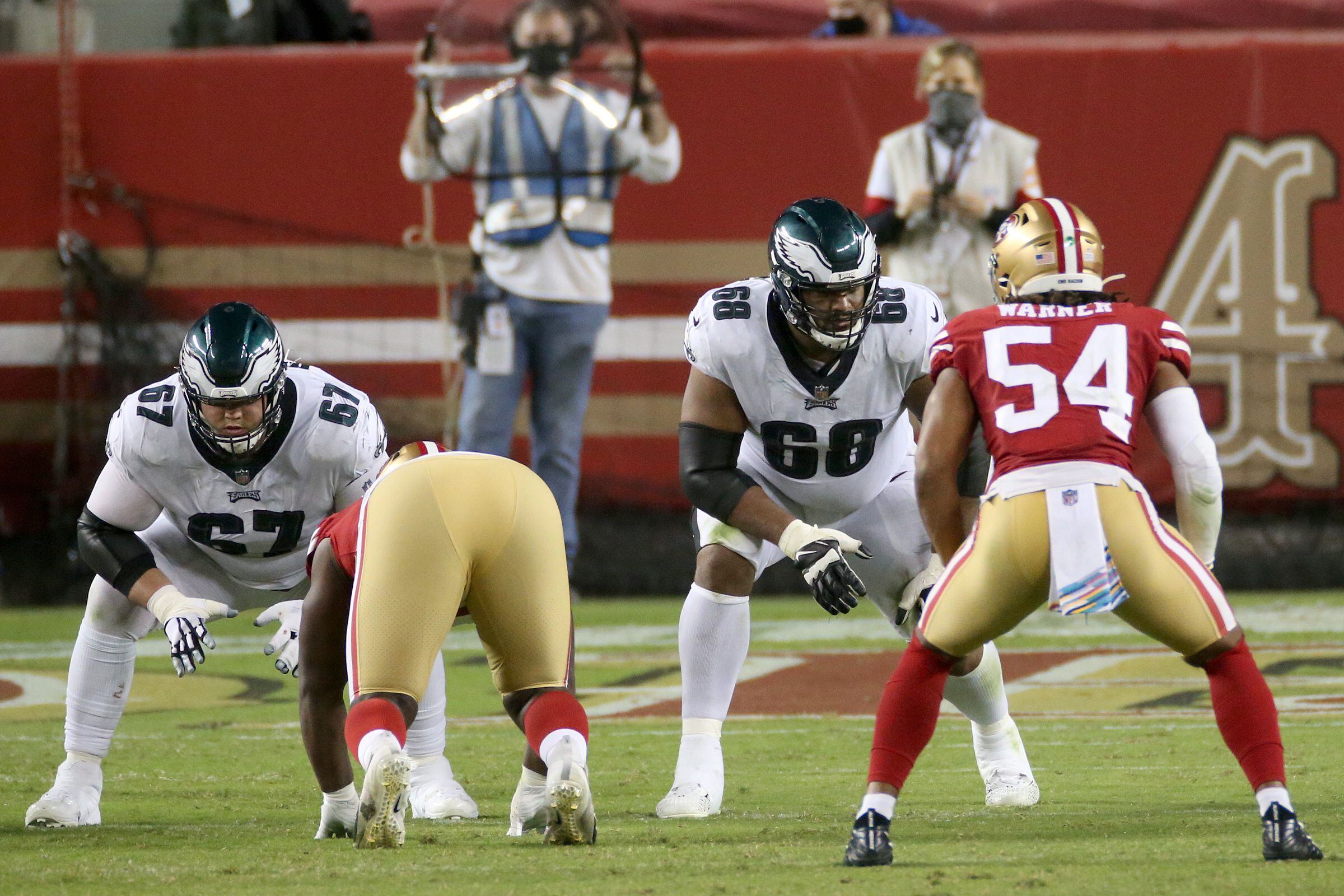 LT Jordan Mailata helps Eagles defeat 49ers in his first NFL start