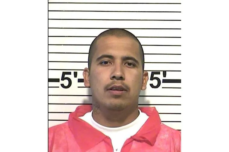 Raymond Lopez, in a May 26, 2015, photo provided by the California Department of Corrections and Rehabilitation. Two weeks after authorities accused purported leaders of a white supremacist gang with organizing drug trafficking and murders from their California prison cells, they charged leaders of another prison gang Wednesday, June 19, 2019, with running a crime ring from behind bars. Federal authorities allege that high-ranking Nuestra Familia members Salvador Castro Jr., 49, and Raymond Lopez, 31, used contraband cell phones from inside Fresno County's Pleasant Valley State Prison to have narcotics shipped from Mexico for distribution by other gang members. (California Department of Corrections and Rehabilitation via AP)