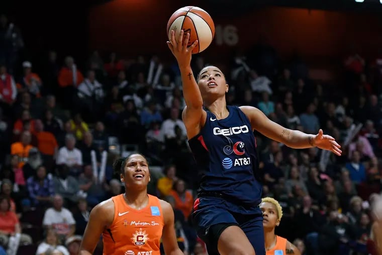 Natasha Cloud is one of the WNBA players expected to play in the AU basketball league.