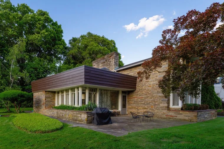 The Elkins Park home was designed by David Daniel Weitz, a noted art deco architect.