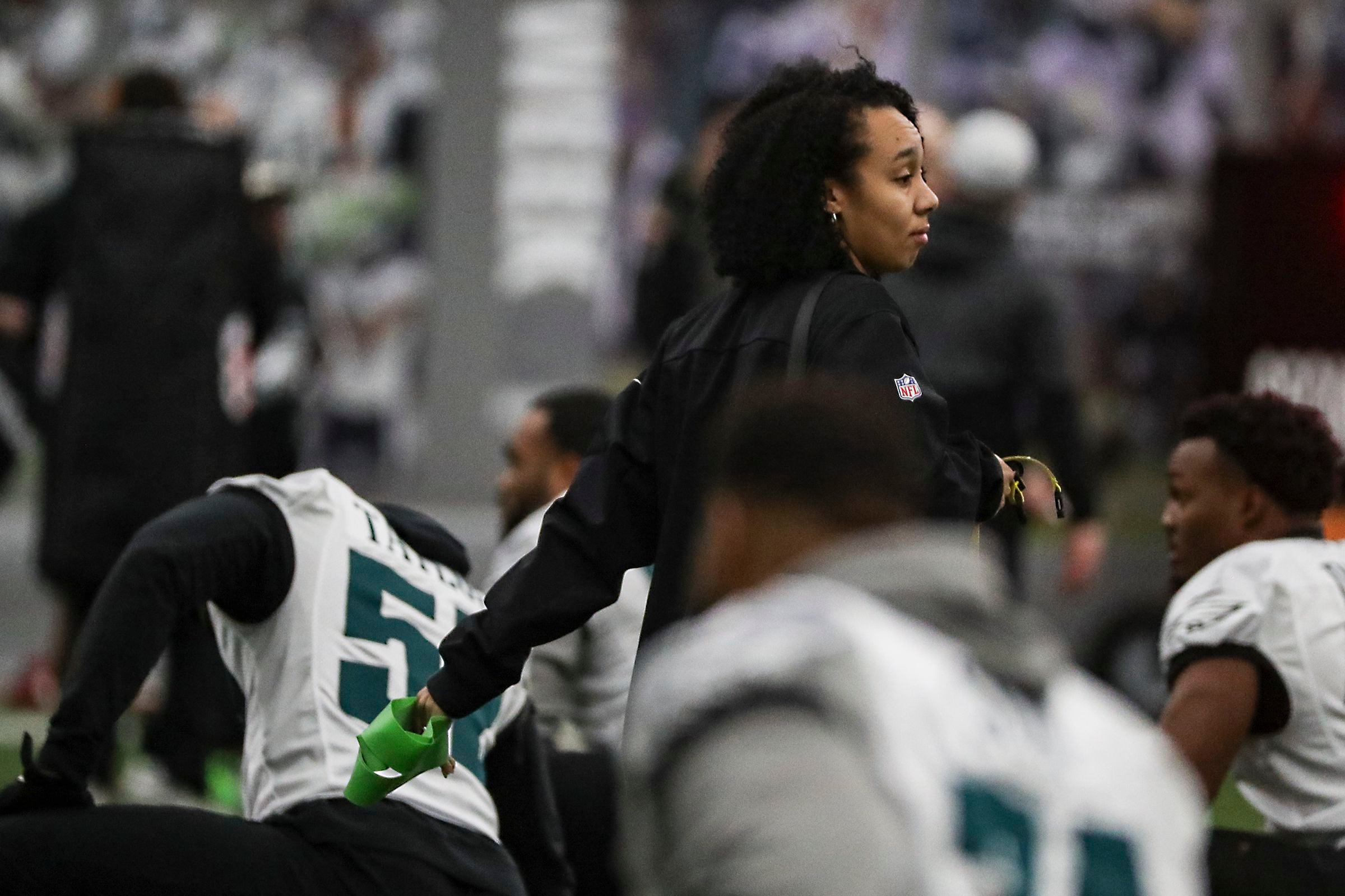 Eagles' Autumn Lockwood set to become the first Black woman to coach in a  Super Bowl