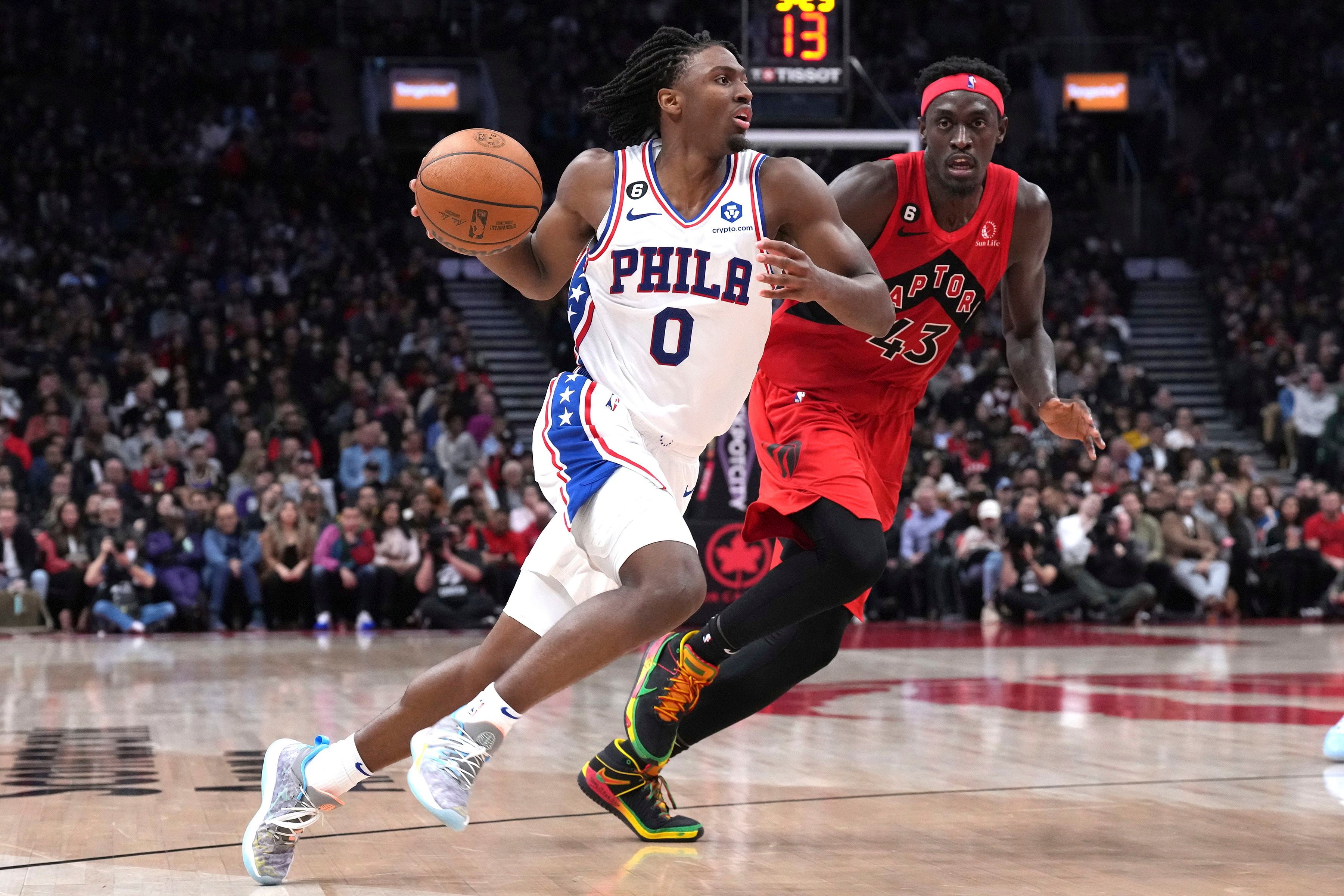 Maxey's 'growth' game stuns Raptors in series opener with Sixers – Delco  Times