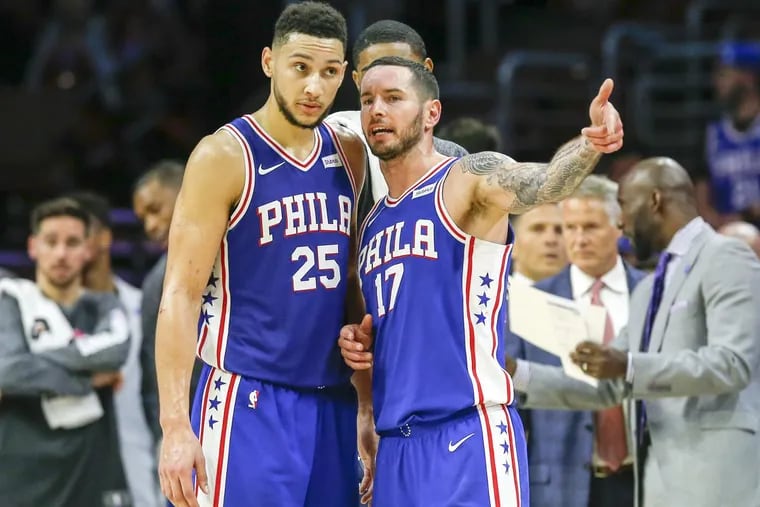 Watch: J.J. Redick speaks out on Trump at Sixers Media Day - The