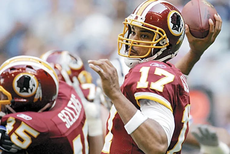 Redskins' Jason Campbell steps forward