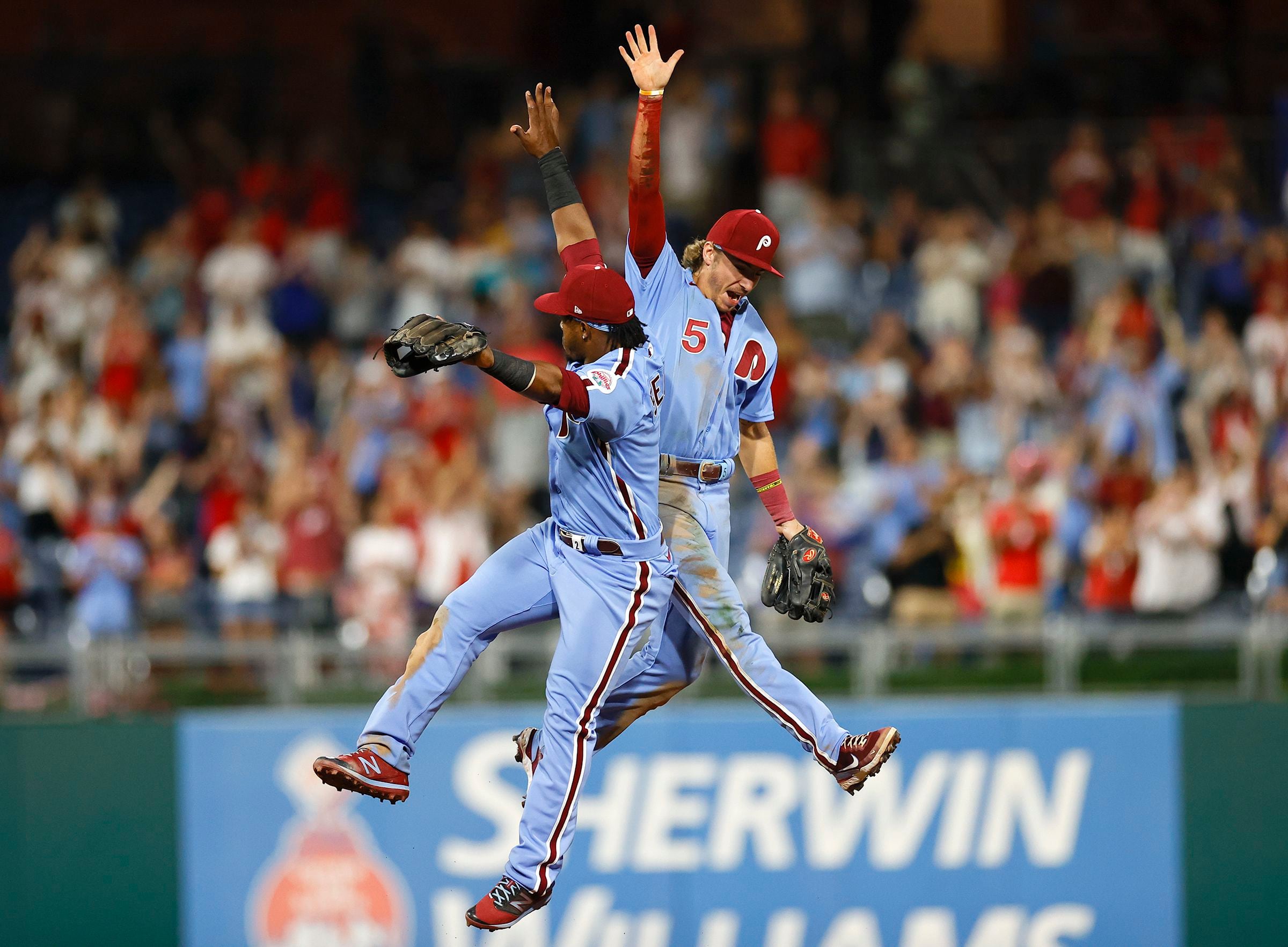 The Phillies could wear their powder blue uniforms for Game 5 of the World  Series