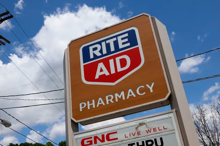 This is a sign outside a Rite Aid Pharmacy in Pittsburgh on Tuesday, June 25, 2019. (AP Photo/Gene J. Puskar)