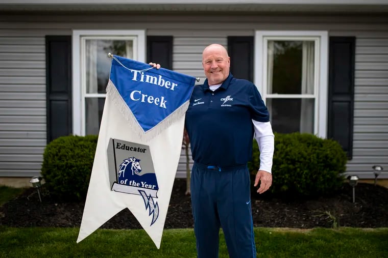 Chuck Newsom, a special-education teacher and long-time assistant coach in multiple sports, was recently named Timber Creek High School's Educator of the Year.
 “I’m flattered, humbled,” Newsom said. “They came to the house and knocked on the door. I didn’t know what it was. I’m real proud to work at Timber Creek. I enjoy the kids enthusiasm and the energy they have. It’s rewarding.”