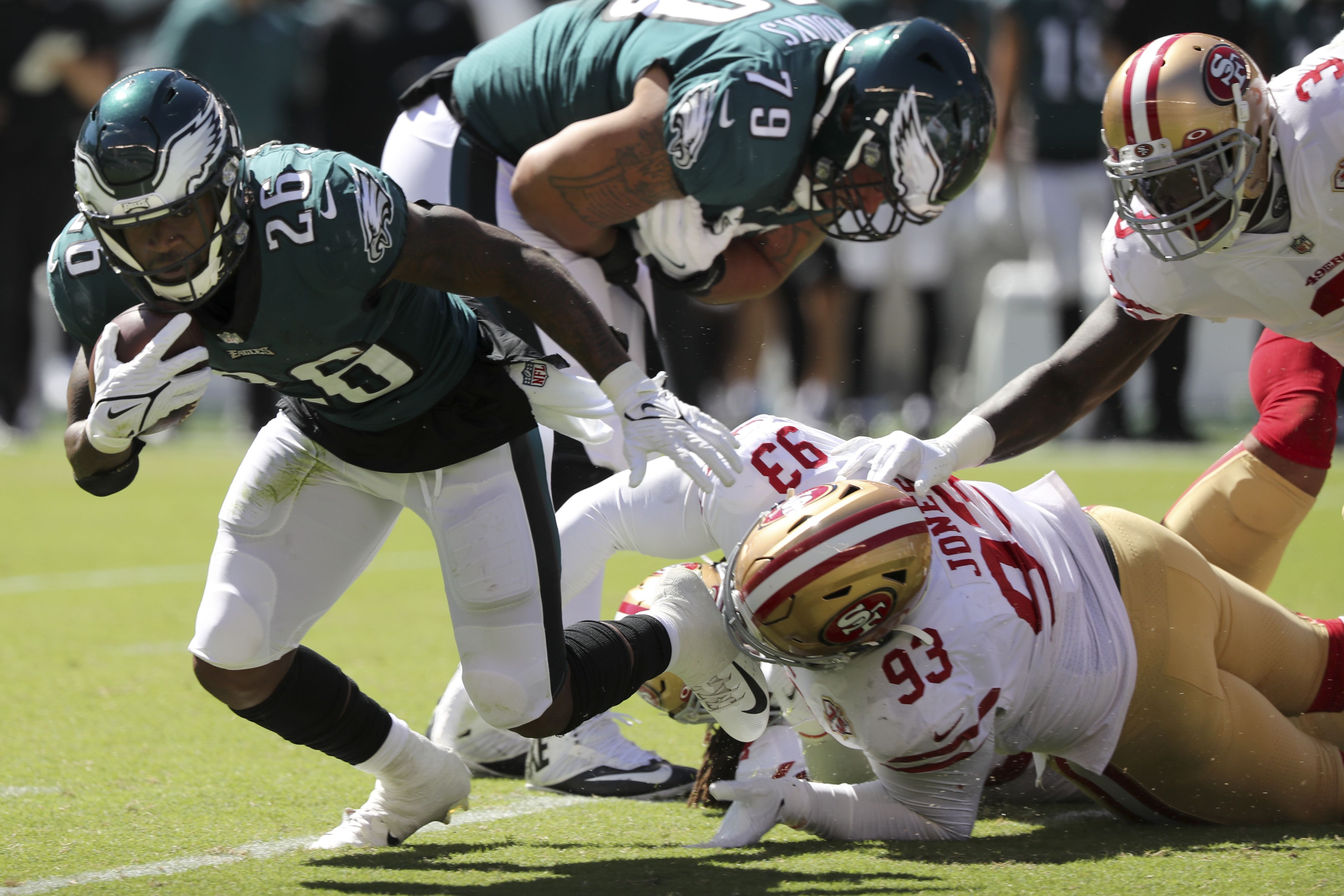 Eagles, Niners both aim for a 2-0 start - The San Diego Union-Tribune