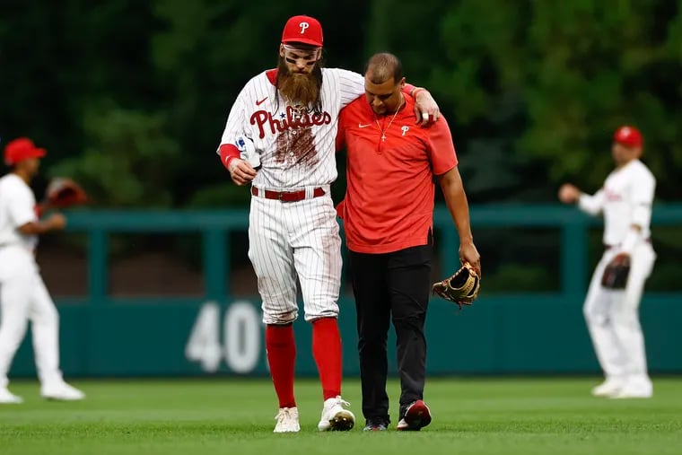 Phillies' Brandon Marsh hits the injured list and could be out 2-3 weeks