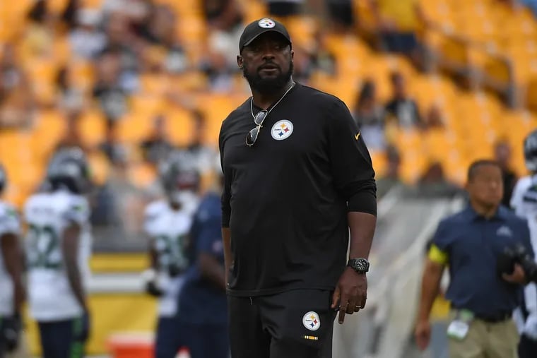Steelers coach Mike Tomlin on preparing for Jalen Hurts and the undefeated  Eagles