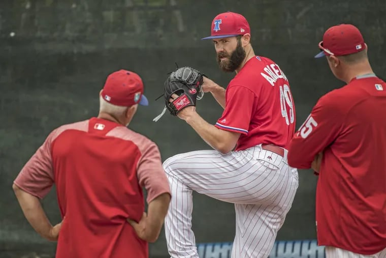 Jake Arrieta and his wife glad to be part of Phillies family that