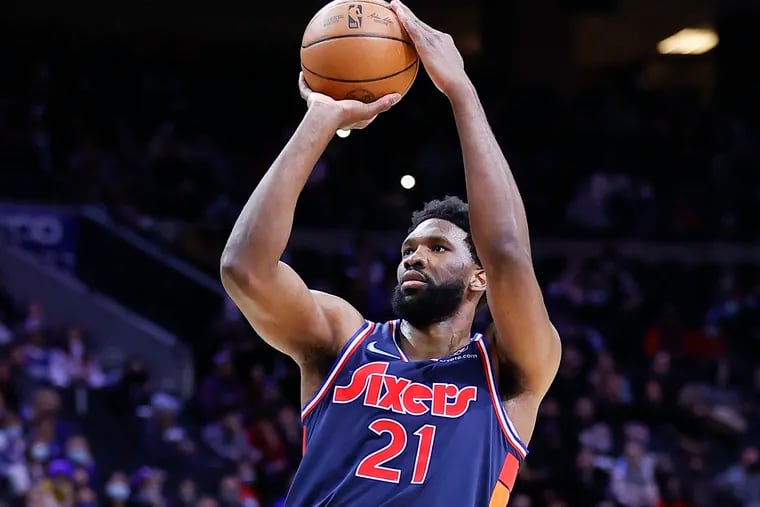Joel Embiid starred on the court for the All-Star Game as Sixers of the  past were honored at halftime