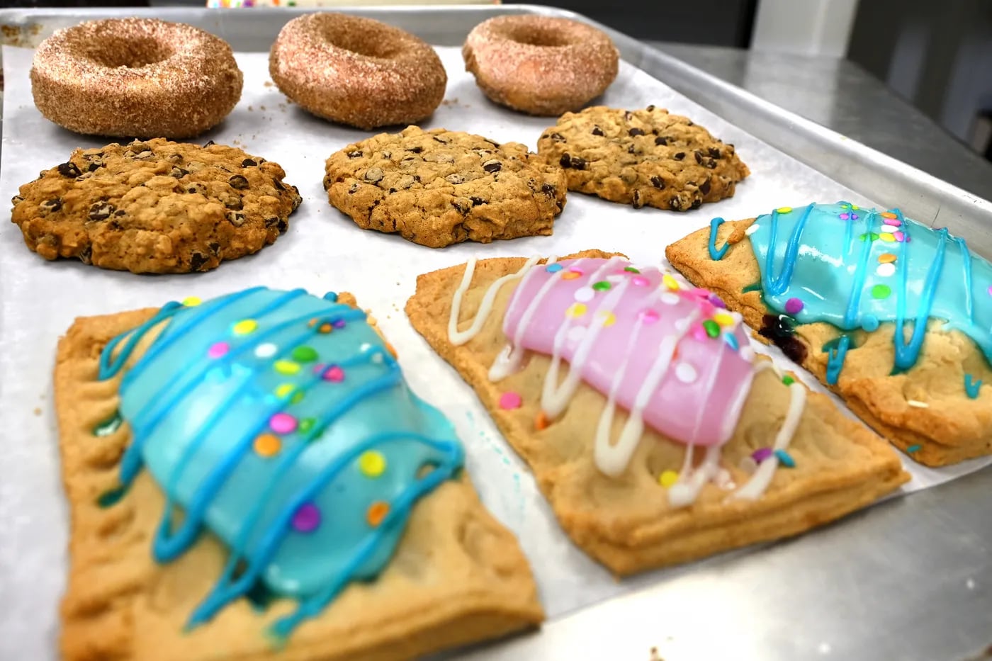Baked goods at Kizbee’s Kitchen in Egg Harbor City. Everything Jenna Kisby makes and bakes is 100% gluten-free, with many vegan and soy-free options as well. 