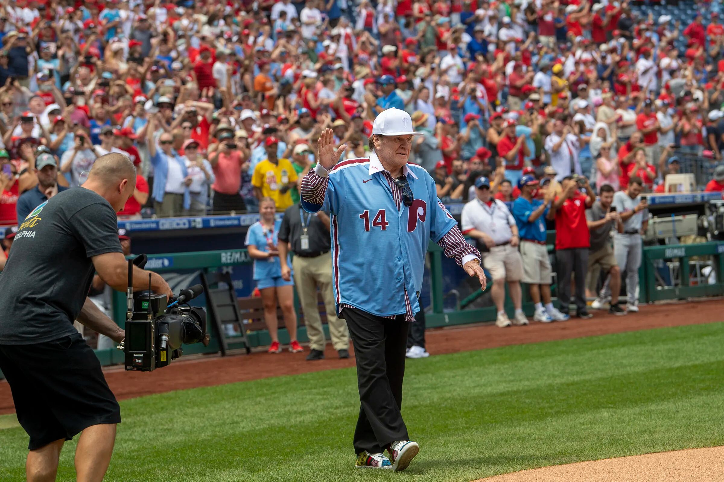 Photos of the Philadelphia Phillies win over the Washington