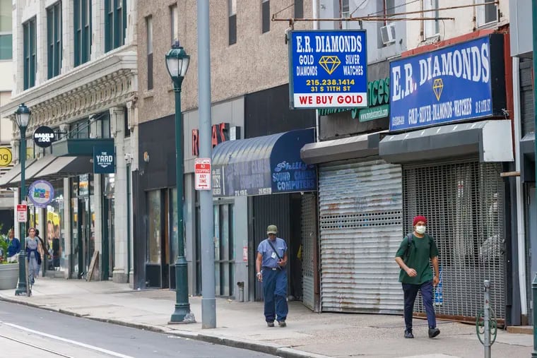 A shooting took place on the east side of S. 11th Street between Chestnut and Market Streets just before 11:30 p.m. on Sunday. One woman is critical condition.