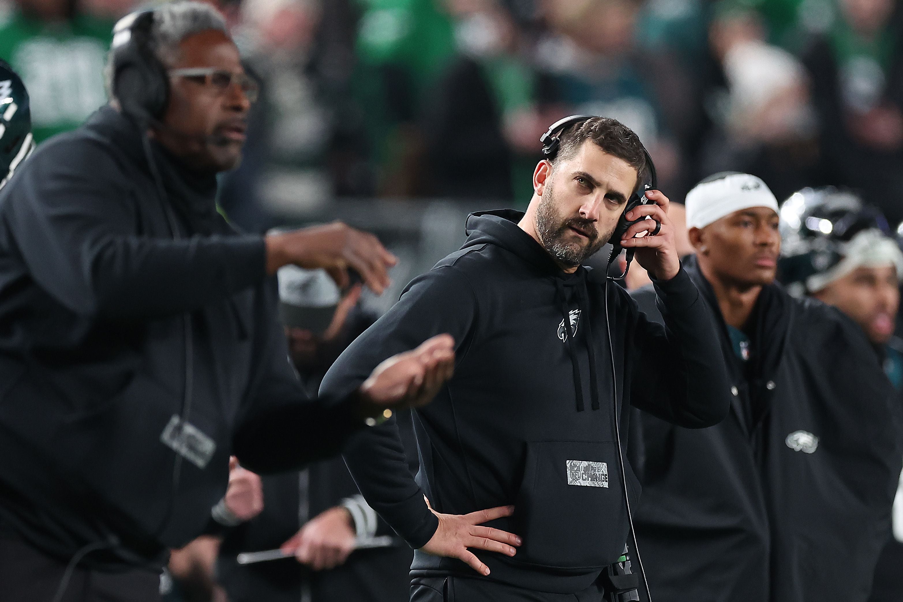 Philadelphia Eagles coach breaks silence after being spotted