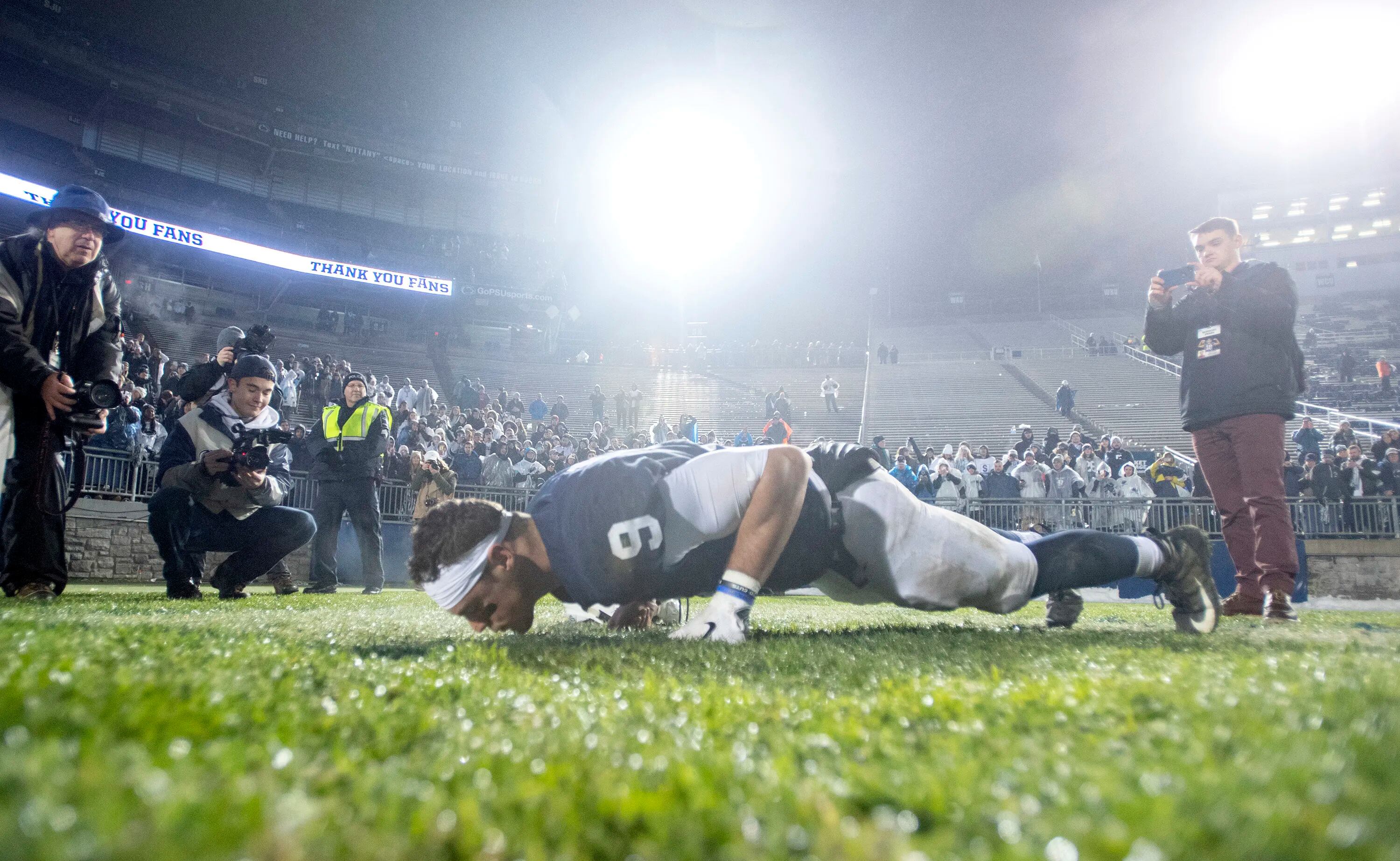 Trace McSorley Thanks Penn State Fans Before Last Home Game