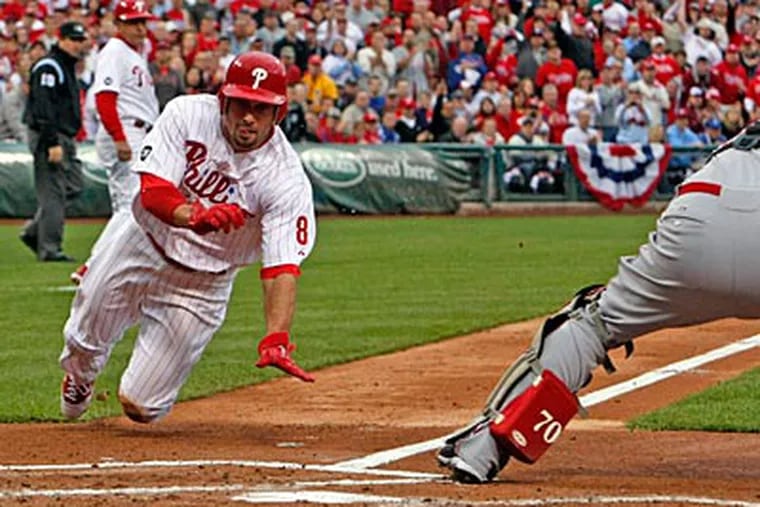 FLYIN' HAWAIIAN SHANE VICTORINO THROWS OUT 1ST PITCH TODAY!