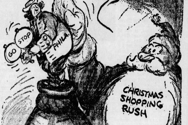 This cartoon originally published in The Inquirer on Nov. 24, 1961.