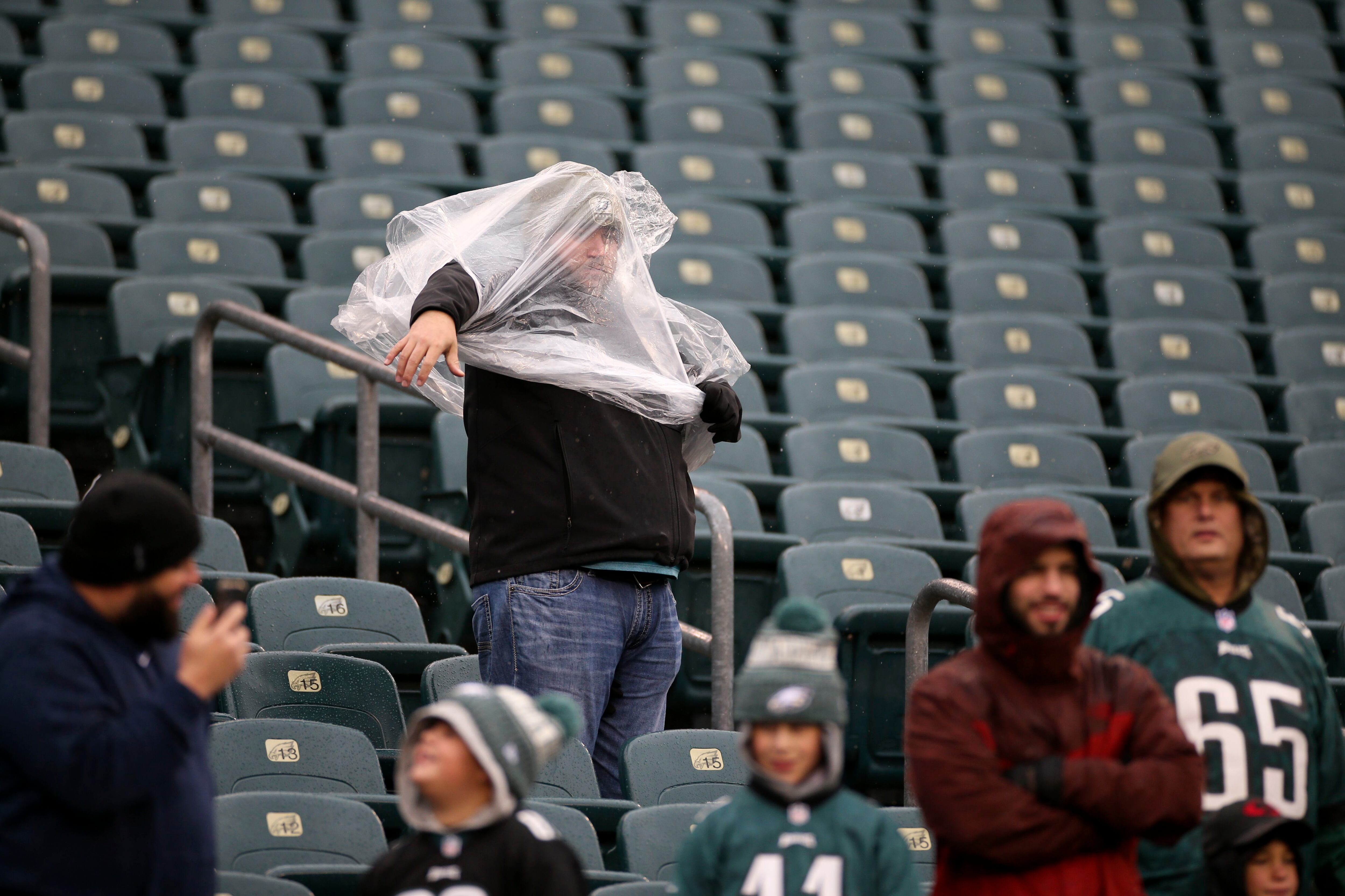 Will rain leave the Eagles all wet vs. Giants?