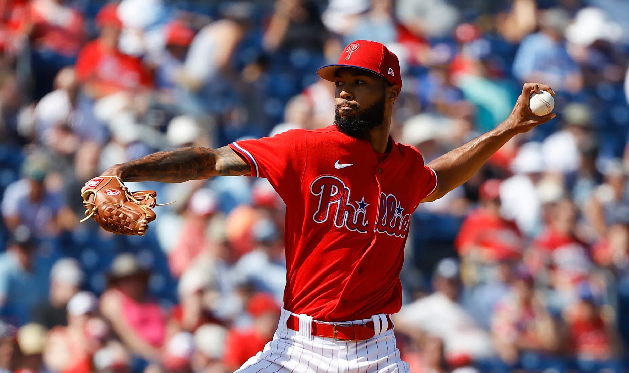 Photos from the Phillies spring training loss to the Rays