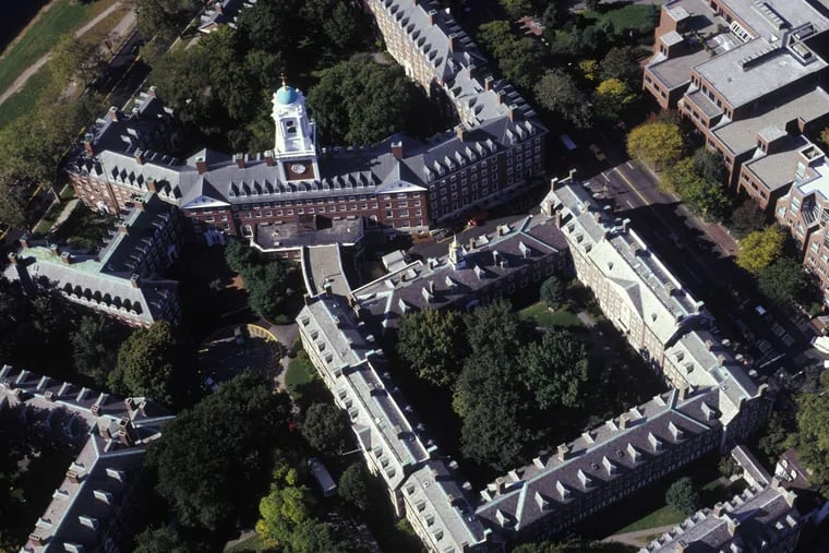 An aerial view of the Harvard University campus. (Andrea Pistolesi/TIPS/Zuma Press/TNS)