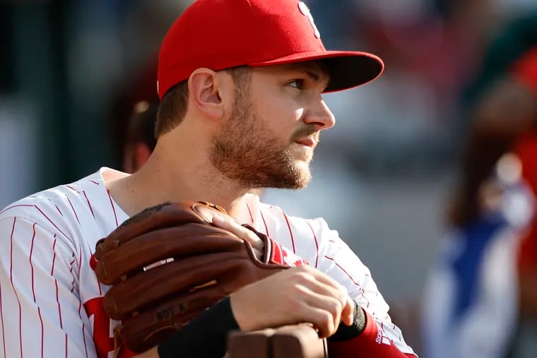 Phillies shortstop Trea Turner was back in the lineup Monday after missing 38 games while on the injured list with a strained left hamstring.