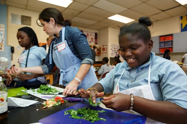 Vetri Cooking Lab is an out-of-school time program that combines cooking, nutrition education, and STEAM (science, technology, engineering, arts, and math) core concepts.
