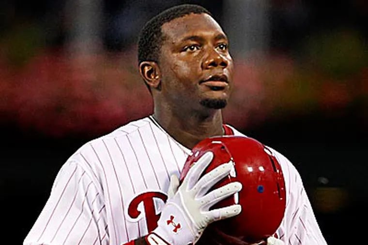 Ryan Howard returned to the field July 6 after tearing his Achilles' tendon in last year's playoffs. (Ron Cortes/Staff Photographer)