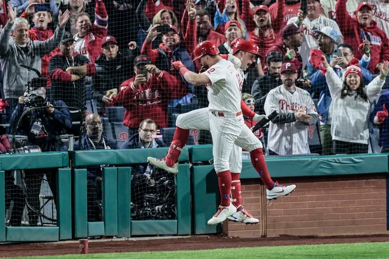 Photos from Phillies' 4-2 win in NL Championship Game 3 against Padres