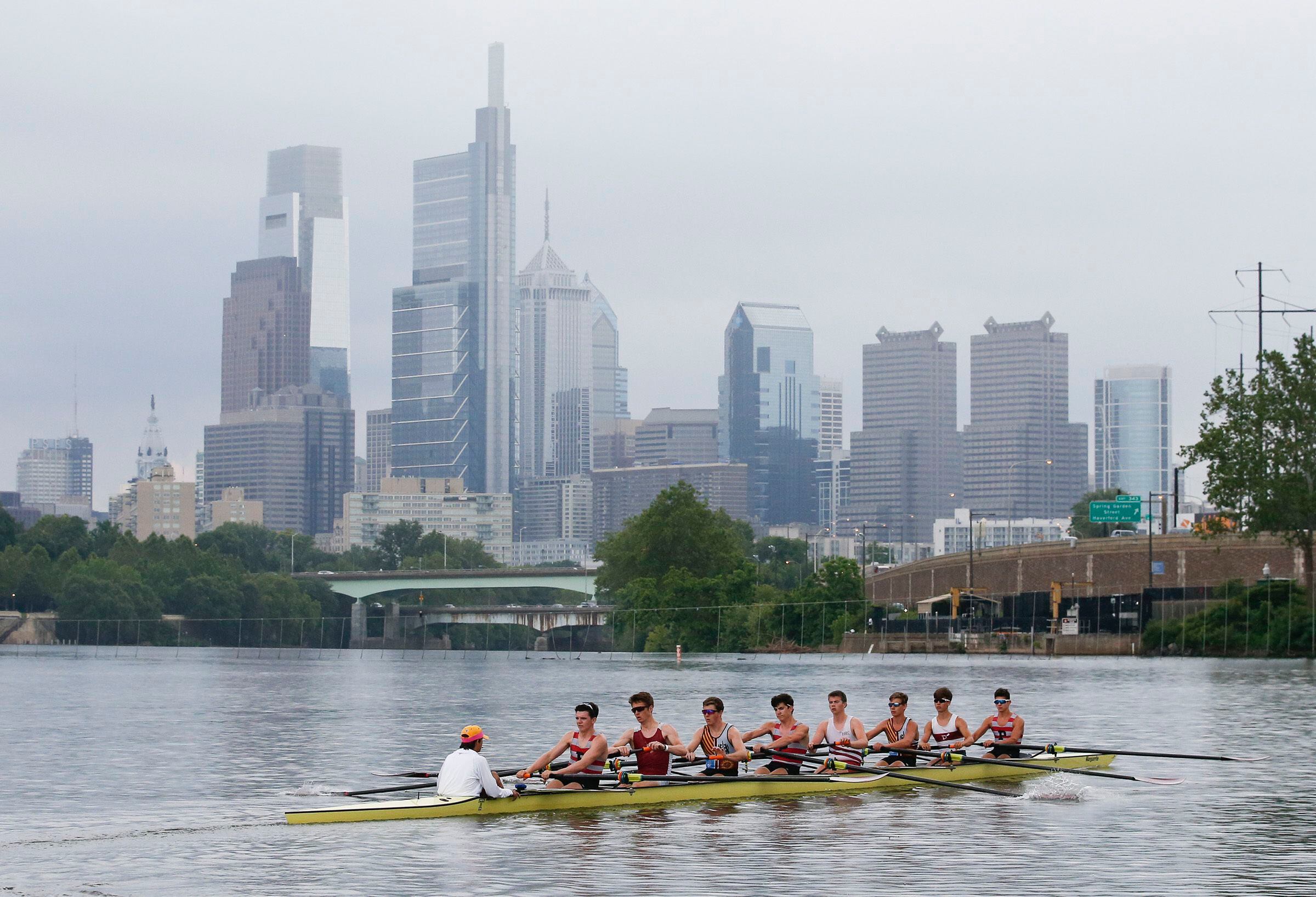 St. Joseph's Prep's crew will race Tuesday at the Henley Royal Regatta on  the River Thames