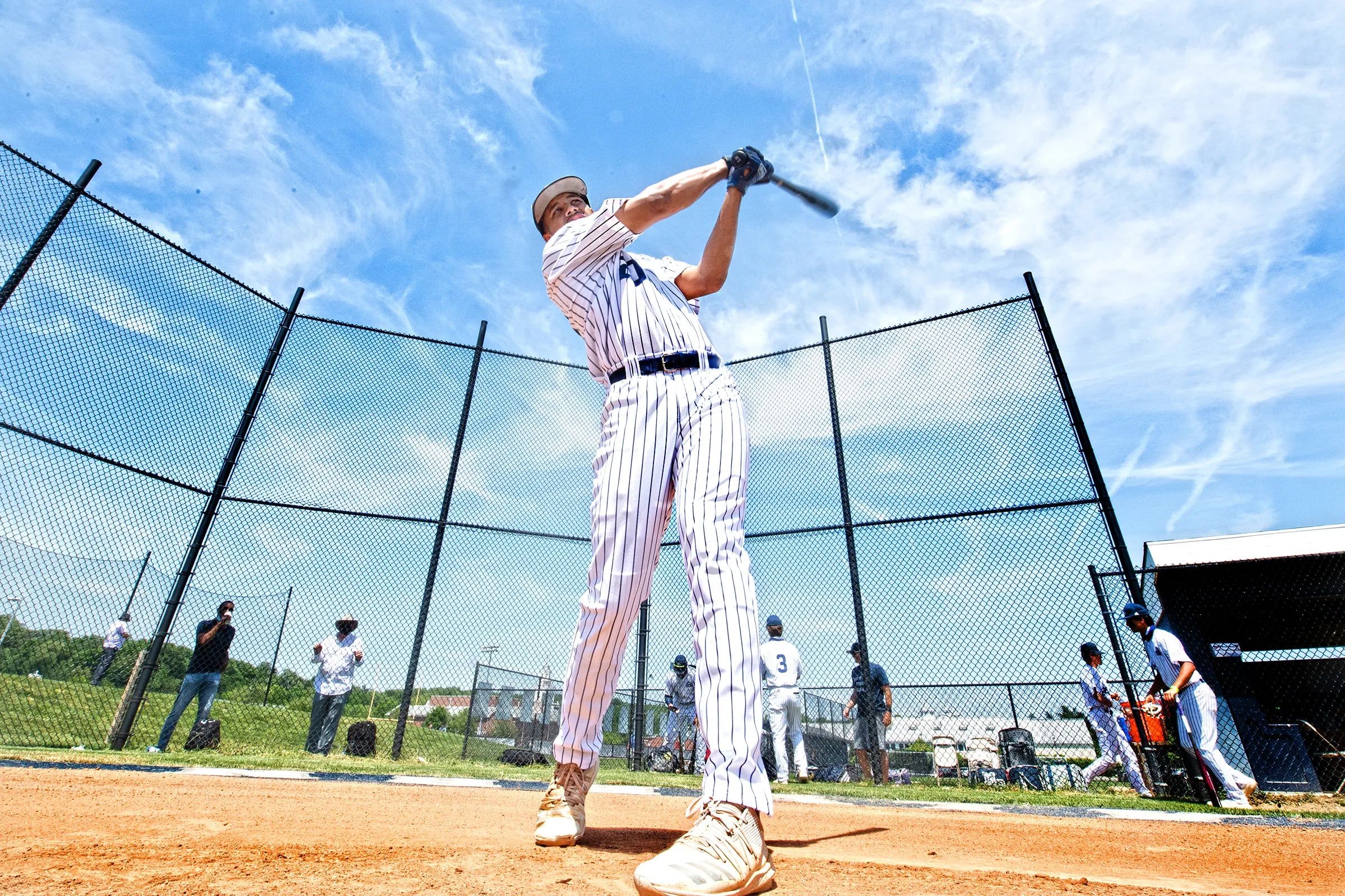 Phillies Scout Bishop Eustace Star Anthony Solometo for 2021 MLB Draft