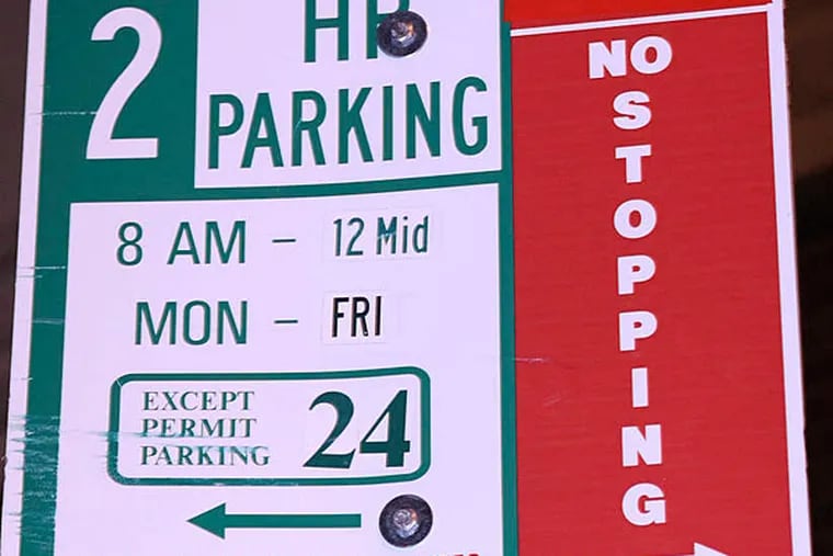 Councilmember Mark Squilla has proposed legislation that would make it a little more difficult to get residential permit parking.