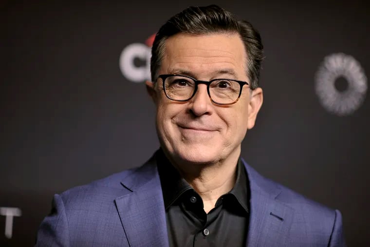 File photo of Stephen Colbert attending a 2019 event in Los Angeles. "The Late Show" took a dig at Philadelphia and its citizens are not quite sure what the joke is.