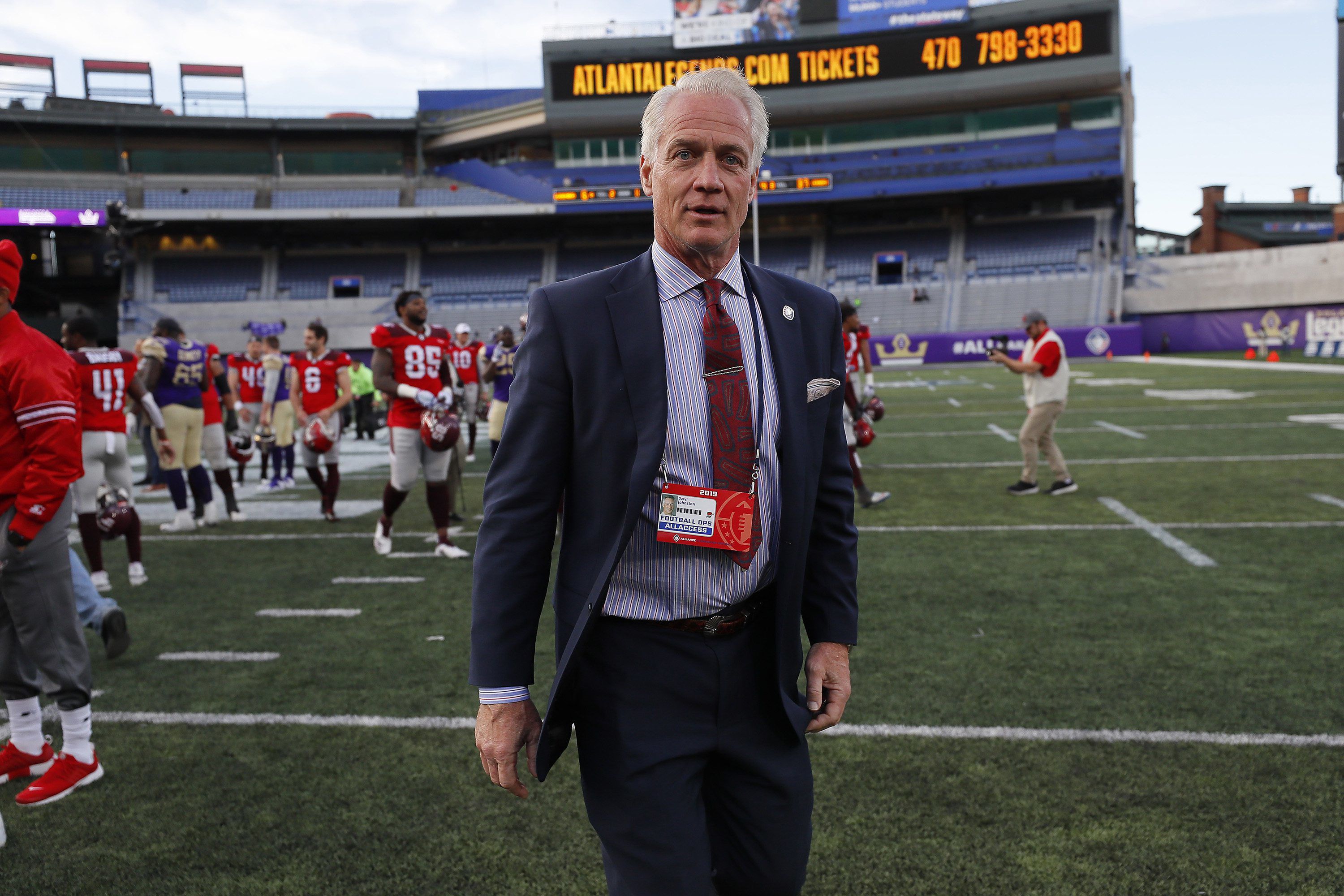 Daryl Johnston talks future of USFL in Canton ahead of title game