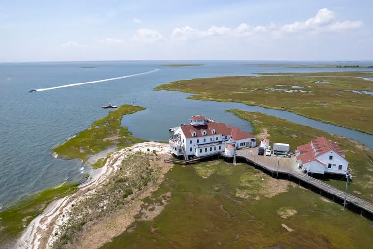 The Rutgers Marine Field Station sits on the edge of a marsh in Tuckerton, N.J.