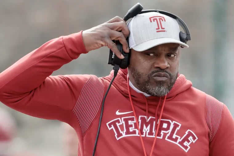 Temple football coach Stan Drayton is already getting a head start on recruiting for 2024.