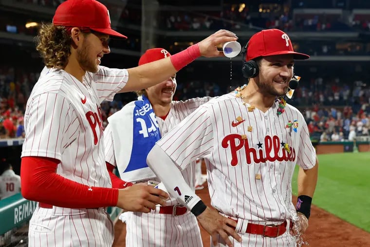 Trea Turner endears and Phillies endure in 9-6 win over Kansas City Royals