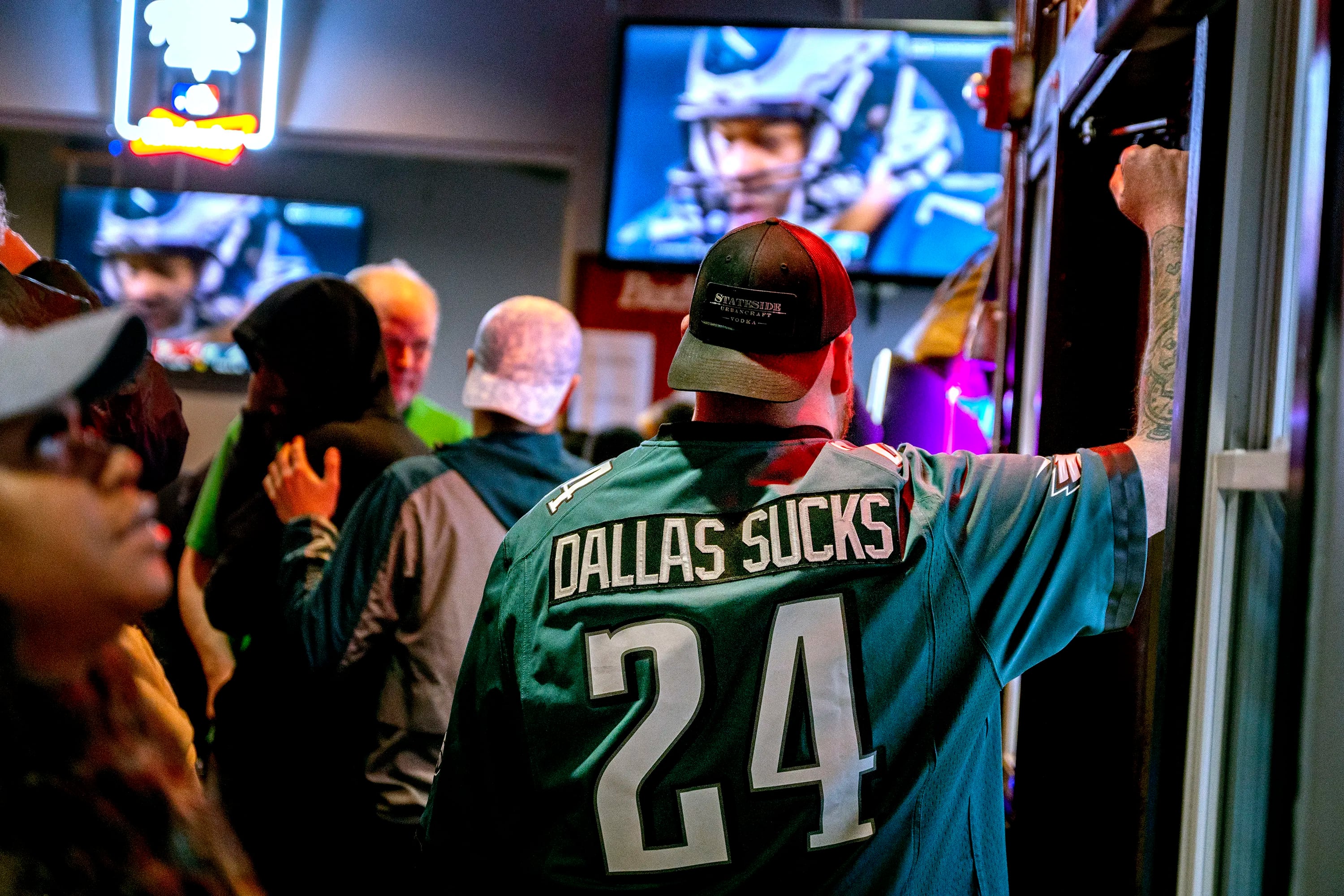 King of Prussia, PA, Fans of the Philadelphia Eagles - the NFC