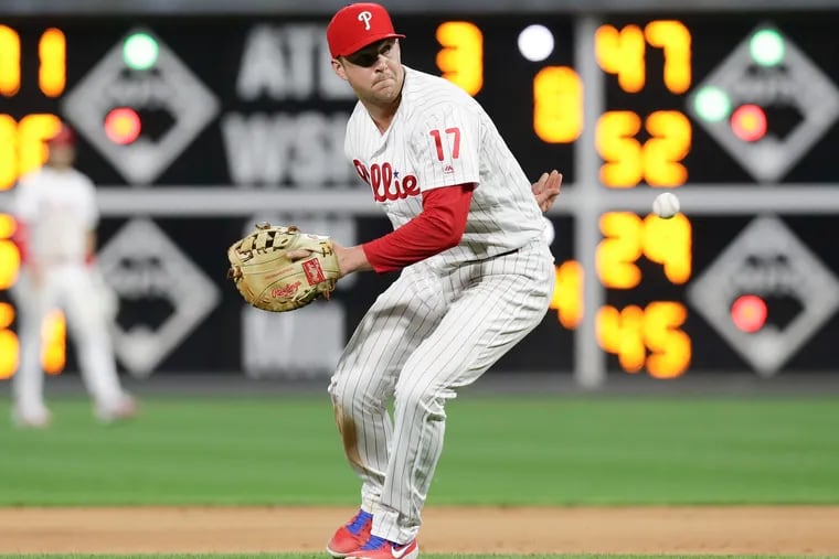 One run enough to get Phillies back to .500 as they prepare to hit