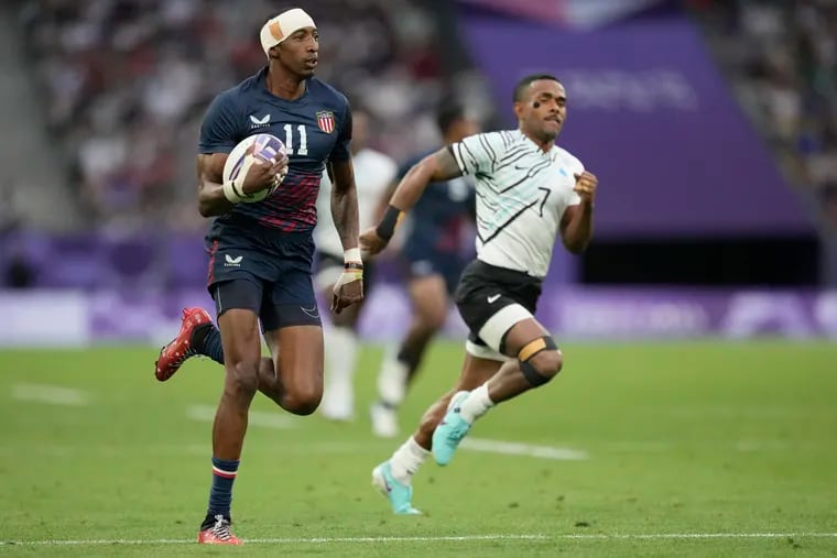 Perry Baker had scored four tries, the most by any male player since rugby sevens debuted as an Olympic sport in 2016, against Uruguay on Thursday to advance the U.S. rugby team to the quarterfinals.